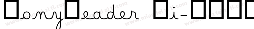 SonyReader Li字体转换